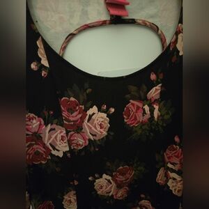 Pretty Floral Torrid Betsey Johnson Knee Length Dress 4x Euc